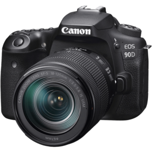 دوربین دیجیتال کانن مدل EOS 90D به همراه لنز 135-18 میلی متر IS USM رونوشت